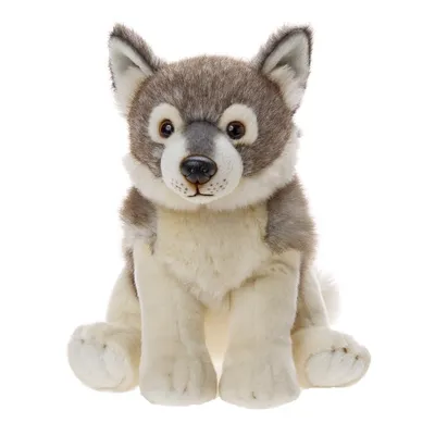 Produktbild von Beppe Kuscheltier Wolf grau 23 cm