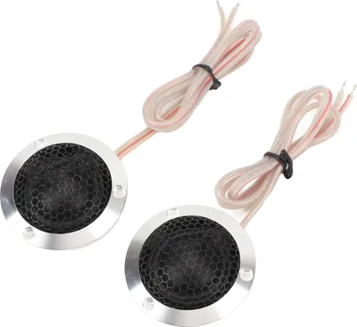 Zdjęcie produktu dla Para 1,5-calowych samochodowych głośników wysokotonowych DC12V 10W mini zestaw głośników wysokotonowych do większości pojazdów