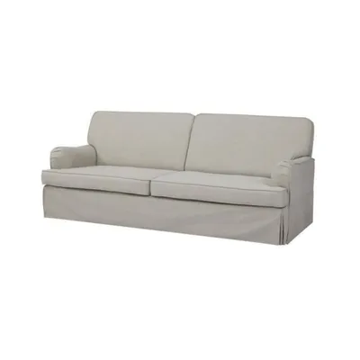 Obrázok produktu pre Rozkladacia pohovka - béžová látka - 206 x 95 x výška 81 cm