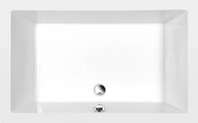 Produktbild von Polysan DEEP Rechteck-Duschwanne 120x75x26cm, tief, weiß mit Rahmengestell