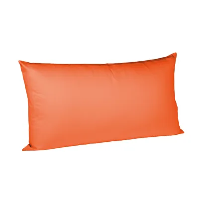 Produktbild von liebling Halbleinen Kissenbezug 40x80 cm, Bezug für Kopfkissen, Kissenhülle in Farbe orange aus 50% Leinen & 50% Baumwolle, kühlend & atmungsaktiv