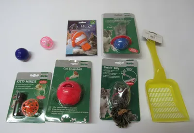 Produktbild von Paket mit 8 teile Katzenspielzeug Katzenbedarf 501