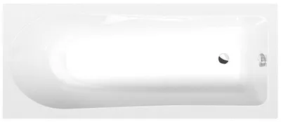 Obrázek produktu pro Obdélníková vana LISA s nožičkami 150x70x47cm, bílá