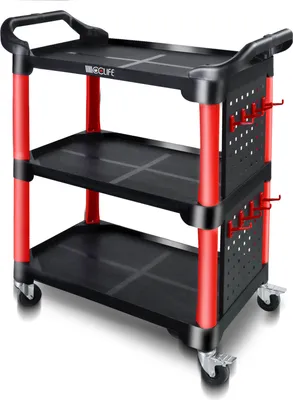 Produktbild von Werkstattwagen Werkstatt-Rollwagen Montagewagen 87x43x66 cm, Tragkraft 120 kg