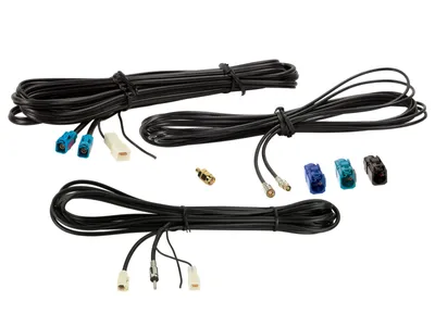 Obrázek produktu pro Sada anténního kabelu Fakra(f)>DIN(m)/SMB(F)/SMA(m)/Fakra(f)