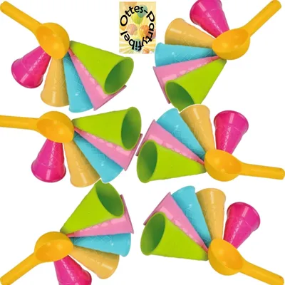 Produktbild von Sandförmchen Sandformen Eis 6x6-tlg.