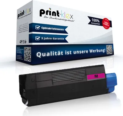 Produktbild von Kompatible Tonerkartusche für OKI C5300NCCS C5300Series C5400 C5400DN C5400DTN C5400N C5400TN C5450DN C5450N C5510MFP C5510nMFP C5540MFP 42804514 Rot Magenta - Color Plus Serie