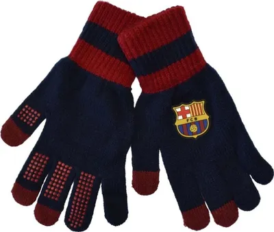 Immagine prodotto di Guanti FC Barcelona Junior in blu 5004GU3P