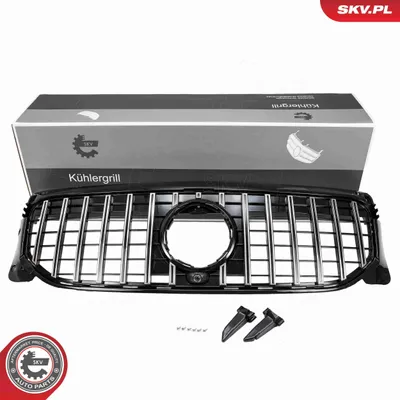 Produktbild von ESEN SKV 66SKV604 Kühlergrill Frontgrill passend für MERCEDES-BENZ GLB (X247) Silber