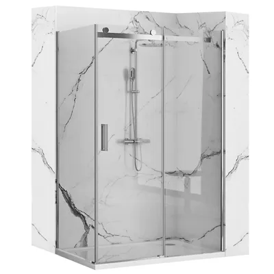 Produktbild von Rea Duschkabine Nixon-2 90X120 Right Chrome