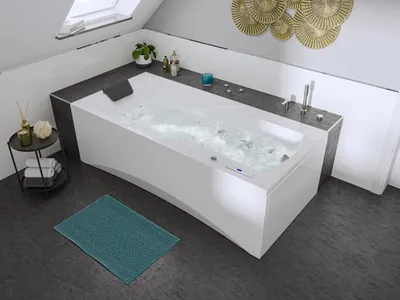 Produktbild von Whirlpool Centauri 190x90 links  Germany 18 Düsen Befüllung Überlauf : Befüllung über den Überlauf Varianten: Befüllung über den Überlauf