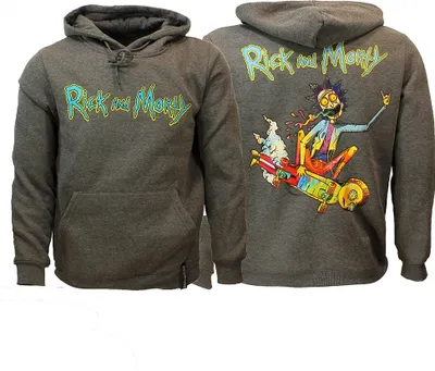 Produktbild von Rick & Morty Acid Rick Hoodie Pullover Pullover Anthrazit – Offizielles Merchandise -  XXL
