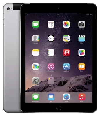 Produktbild von Apple iPad Air 2, 24,6 cm (9.7"), 2048 x 1536 Pixel, 32 GB, 2 GB, iOS, Grau