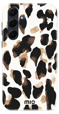 Produktbild von MIO Handyhülle für Samsung Galaxy A55 MagSafe Hülle Hardcase Backcover - Leopard