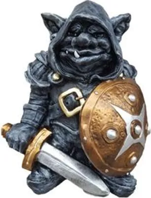 Produktbild von Deko Figur Statue Skulptur 48 cm FIguren Statuen Skulpturen Kämpfer Troll G24A