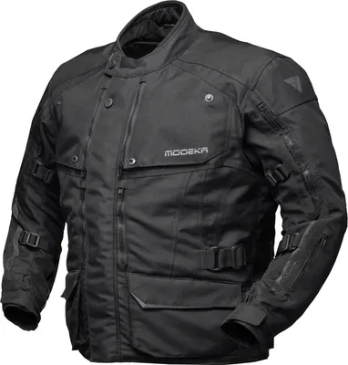 Image de Modeka Varus Plus Textile blouson de moto noir 12XL