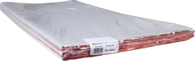 Produktbild von Pronappe Papiertischdecken, auf gefaltet, Pack 200 St 80x80cm Rot 828021I