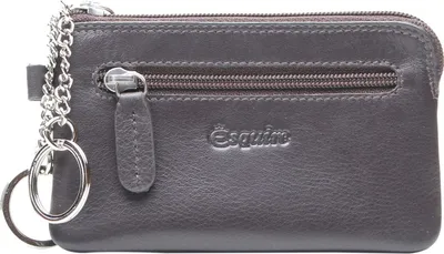 Produktbild von Esquire Schlüsselmäppchen Duo Key Case Brown dunkelbraun