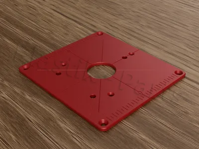 Image de ABS Plaque de fixation Plaque d'insertion pour table de fraisage BOSCH POF 800 ACE Défonceuse