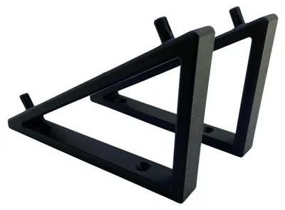 Produktbild von Wandhalter Schräg schwarz (1Paar) Passend Für Makita Ladegerät DC18RD 18V Lxt