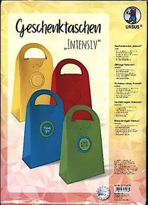Produktbild von 4 Geschenktaschen "Intensiv"