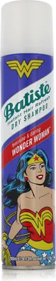 Produktbild von Batiste Wonder Woman, 200 ml, Trockenshampoo, Frauen, Alle Haare, 1. Schütteln Sie es auf, Baby. Vor der Anwendung und zwischen den Sprühstößen. Je mehr Sie schütteln, desto besser. Dieser Schritt..., 1 Stück(e)