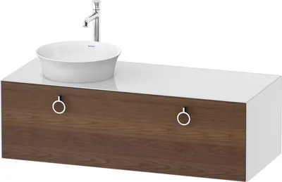 Produktbild von DURAVIT WT4982L7785 WTU wandh.White Tulip,1 Aus.,m.Griff