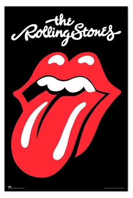 Produktbild von Erik Editores The Rolling Stones Plakat Rot  Rot One Size