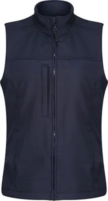 Image de Regatta TRA790 | Femmes Flux Softshell Bodywarmer / Gilet - Couleur : Navy/Navy - Taille : 48 (22)