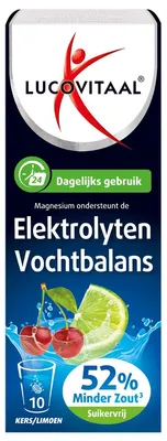 Productafbeelding van Lucovitaal Elektrolyten dagelijks gebruik 10 Bruistabletten
