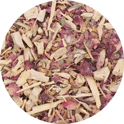 Produktbild von 500g Rosenblütenweihrauch Räucherwerk mit Sandelholz Weiss Dammar 1496