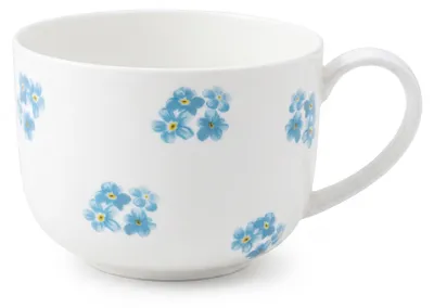 Immagine prodotto di Tazza jumbo in porcellana Luna Pomněnka - 700 ml, bianco/blu, Immagine generata dall'IA