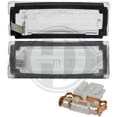 Produktbild von DIEDERICHS Kennzeichenbeleuchtung 3484092 beidseitig für CITROËN JUMPER Kasten