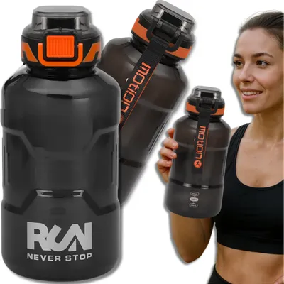 Immagine prodotto di TRESSARI | bottiglia sportiva per la corsa, 1500 ml, senza BPA, per acqua PC