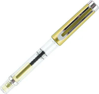 Produktbild von Füllfederhalter aus Titan, hohe Tintenkapazität, Vakuumfüllung, feine Feder aus Edelstahl, glatter Schreibstift für das tägliche Schreiben