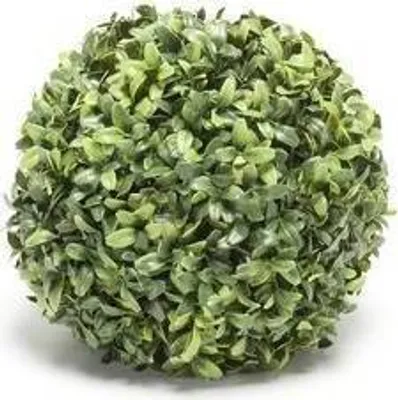 Produktbild von künstliche Buchsbaumkugel grün D. 21cm Emerald Deko Kunstblumen WA