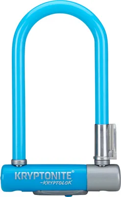 Produktbild von Kryptonite Bügelschloss "Kryptolok Mini-7" , blau