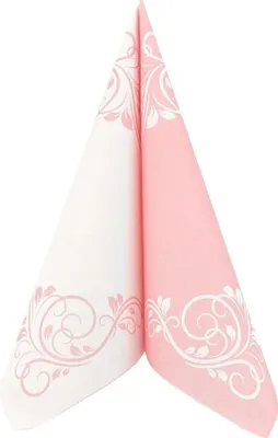 Produktbild von Airlaid Serviette Bellissima in Rosa, 40 x 40 cm, 50 Stück - APARTina