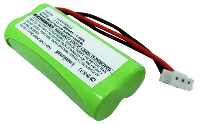 Produktbild von subtel 1x Akku für Festnetz Kompatibel mit Philips Xalio 300, Kala 300 Vox, Aleor 300 Vox, 2HRAAAU - (600mAh, 2.4V)