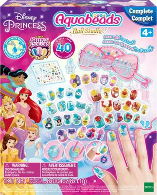 Produktbild von EPOCH Aquabeads Disney Prinzessinnen Nagelstudio-Set mehrfarbig