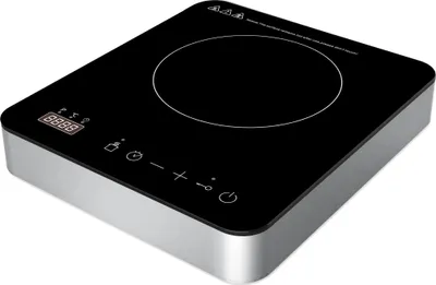 Produktbild von Induktionskochplatte 2000 W Touch-D. Induktion Camping Kochplatte Kochfeld