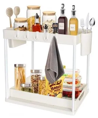 Productafbeelding van 2-Traps Keukenorganizer voor Onder de Gootsteen