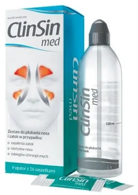 Image de Dispositif d'irrigation pour l'hygiène buccale ClinSin med avec 16 sachets