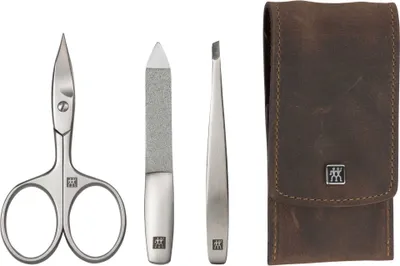 Produktbild von Zwilling TWINOX Mountain Taschen-Etui, braun, 3-tlg.