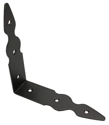 Zdjęcie produktu dla KOTARBAU® Wspornik do półek, 3 rozmiary, stalowa kątnica łącząca, uchwyt ścienny, kątownik 150 mm