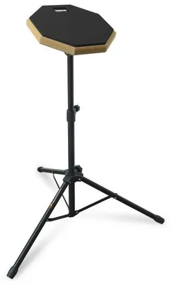 Immagine prodotto di keepdrum practice pad DP-BK8 Practice Pad nero con supporto per pad