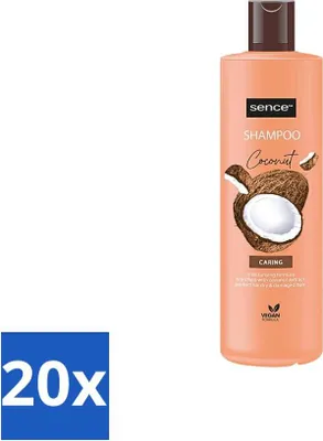 Immagine prodotto di Sence - Cocco - Shampoo - Nutriente - 400 ml - Value pack - Value pack - 20 pezzi
