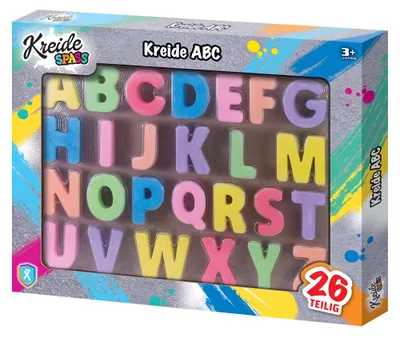 Produktbild von KREIDESPASS - Kreide ABC, 26teilig