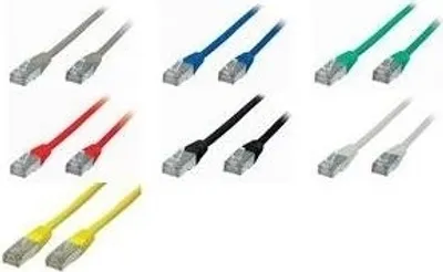 Produktbild von shiverpeaks BASIC-S Patchkabel, Kat. 6, S/FTP, gelb, 10,0 m