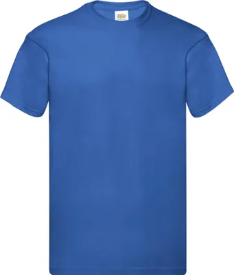 Image de Fruit of the Loom - T-shirt « Original » pour homme FK2910 (L) (bleu roi)
